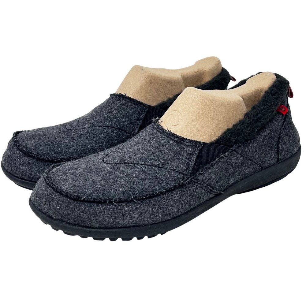 Spenco Mens Siesta Cold Snap Textile EVA Slipper Loafer Gray Size‎ 8M